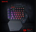 REDRAGON Diti Elite Pro One-Handed RGB Wireless Mechanical Gaming Keyboard – Black