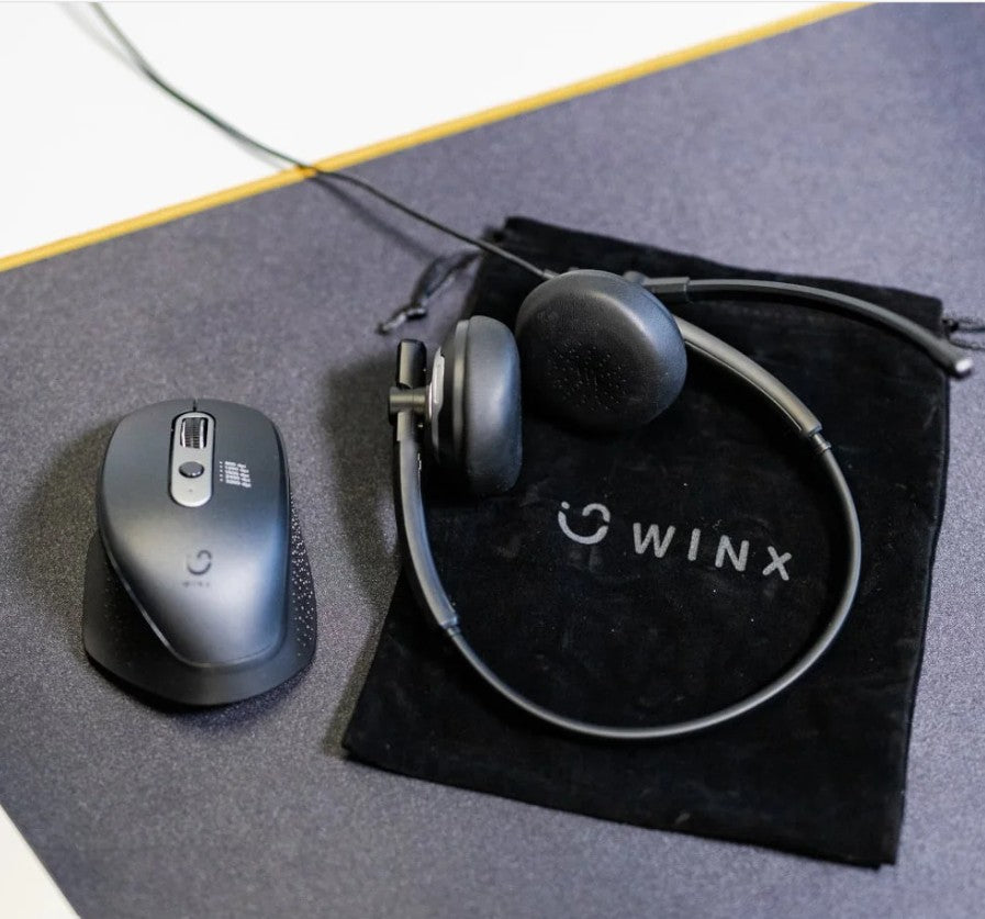 WINX CALL Pro AI Noise Cancelling Mic Headset
