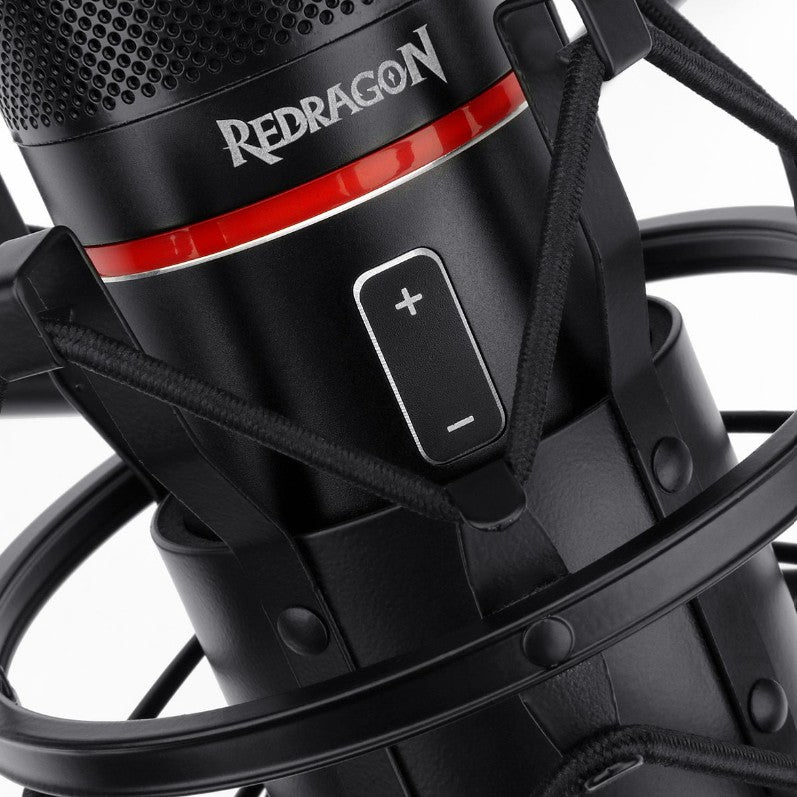 REDRAGON SEYFERT 3.5mm Aux Gaming Mic and Tripod – Black