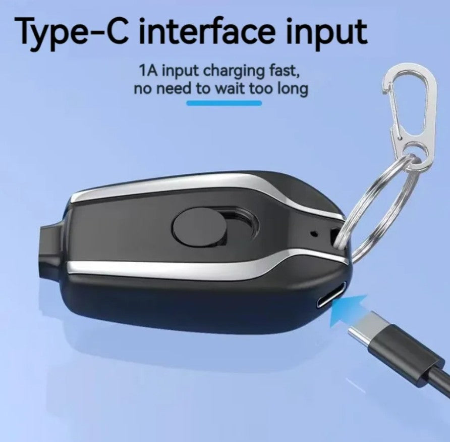 Portable Keychain Power Bank (Apple/Iphone)