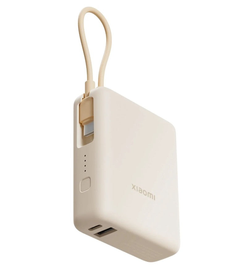 Xiaomi 33W Power Bank 10000 (Integrated Cable) – Tan