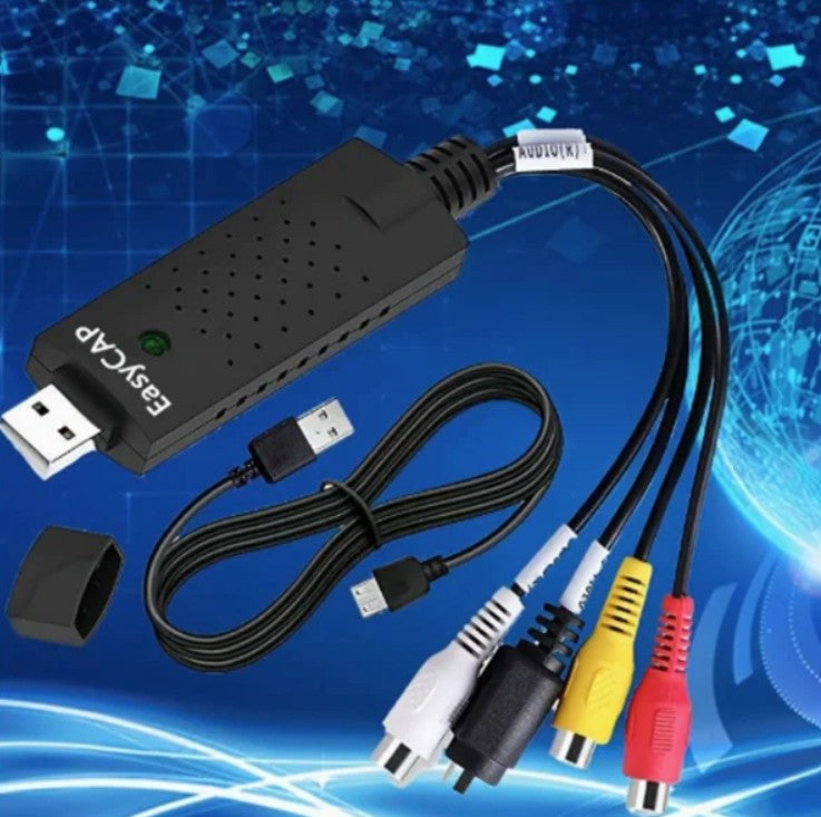 Easycap USB 2.0 Video TV DVD VHS Audio Capture Adapter