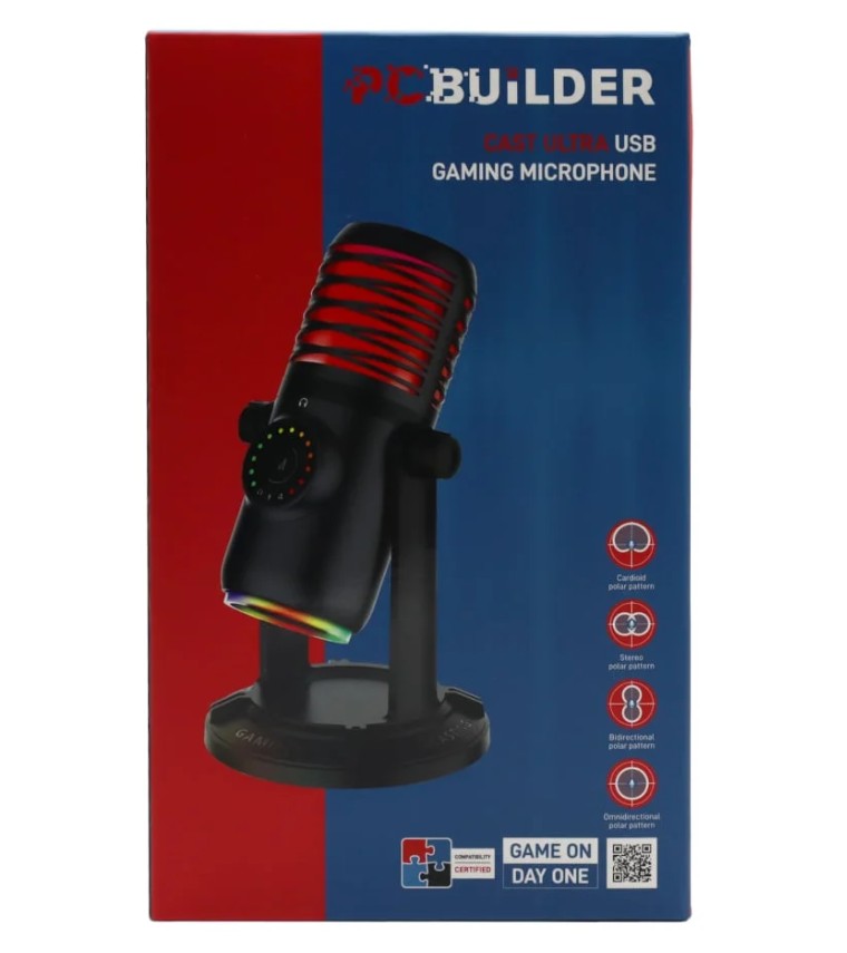 PCBuilder CAST ULTRA USB Gaming Microphone
