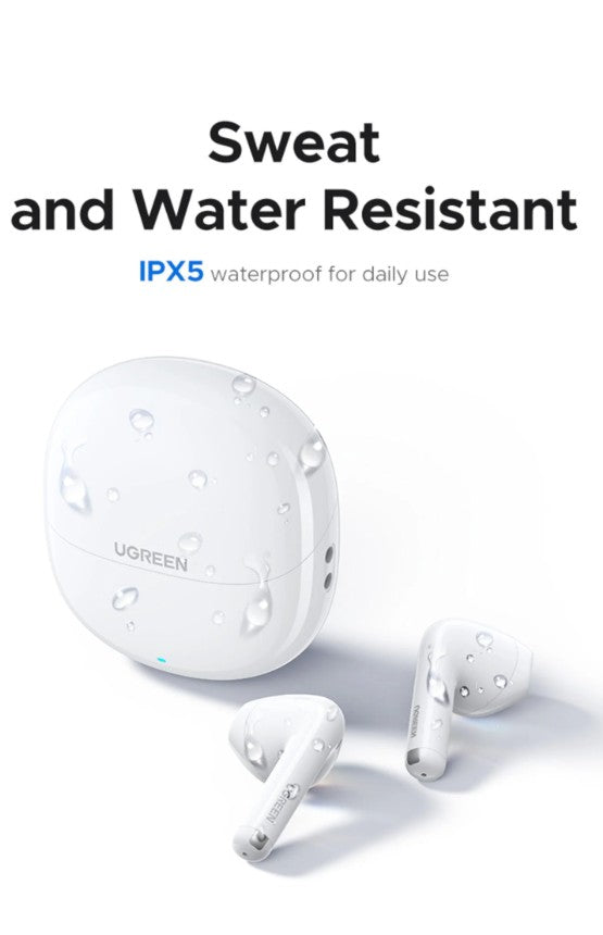 UGREEN Lightbuds Basic Earphones (Semi In-Ear) IPX5 Waterproof
