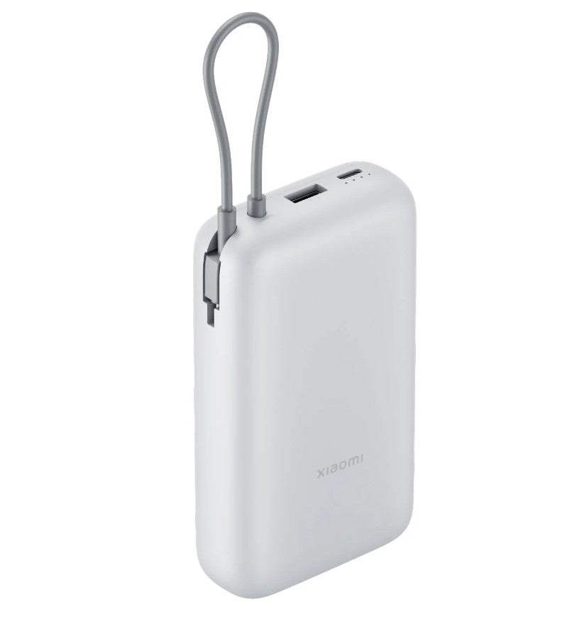 Xiaomi Power Bank 20000mAh (Integrated Cable) – Light Grey